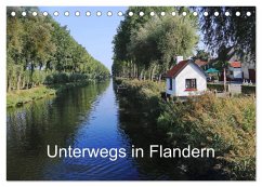 Unterwegs in Flandern (Tischkalender 2026 DIN A5 quer), CALVENDO Monatskalender Unterwegs in Flandern (Tischkalender 2026 DIN A5 quer), CALVENDO Monatskalender