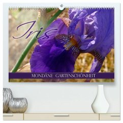 Iris - mondäne Gartenschönheit (hochwertiger Premium Wandkalender 2026 DIN A2 quer), Kunstdruck in Hochglanz Iris - mondäne Gartenschönheit (hochwertiger Premium Wandkalender 2026 DIN A2 quer), Kunstdruck in Hochglanz