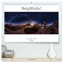 Cover BergBlicke! (hochwertiger Premium Wandkalender 2026 DIN A2 quer), Kunstdruck in Hochglanz