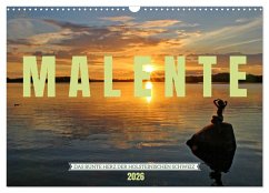 Cover Malente - Das bunte Herz der Holsteinischen Schweiz (Wandkalender 2026 DIN A3 quer), CALVENDO Monatskalender