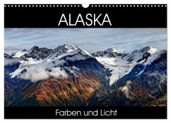 Alaska - Farben und Licht (Wandkalender 2026 DIN A3 quer), CALVENDO Monatskalender