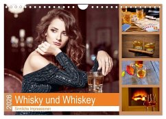 Cover Whisky und Whiskey 2026. Sinnliche Impressionen (Wandkalender 2026 DIN A4 quer), CALVENDO Monatskalender