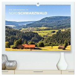 Die Jahreszeiten im Nordschwarzwald (hochwertiger Premium Wandkalender 2026 DIN A2 quer), Kunstdruck in Hochglanz