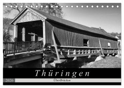 Cover Thüringen - ÜberBrücken (Tischkalender 2026 DIN A5 quer), CALVENDO Monatskalender