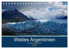 Weites Argentinien (Tischkalender 2026 DIN A5 quer), CALVENDO Monatskalender