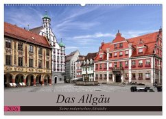 Das Allgäu - Seine malerischen Altstädte (Wandkalender 2026 DIN A2 quer), CALVENDO Monatskalender Das Allgäu - Seine malerischen Altstädte (Wandkalender 2026 DIN A2 quer), CALVENDO Monatskalender