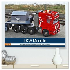LKW Modelle beim Dampfmodellbautreffen in Bisingen (hochwertiger Premium Wandkalender 2026 DIN A2 quer), Kunstdruck in Hochglanz