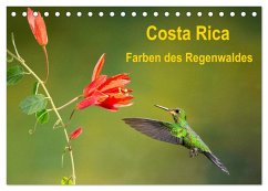 Cover Costa Rica - Farben des Regenwaldes (Tischkalender 2026 DIN A5 quer), CALVENDO Monatskalender
