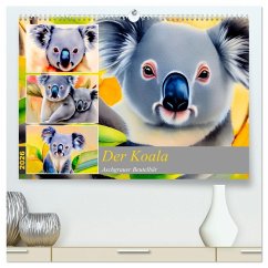 Cover Der Koala 2026. Aschgrauer Beutelbär (hochwertiger Premium Wandkalender 2026 DIN A2 quer), Kunstdruck in Hochglanz