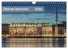 Hamburger Impressionen 2026 (Wandkalender 2026 DIN A4 quer), CALVENDO Monatskalender Hamburger Impressionen 2026 (Wandkalender 2026 DIN A4 quer), CALVENDO Monatskalender