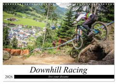 Cover Downhill Racing (Wandkalender 2026 DIN A3 quer), CALVENDO Monatskalender