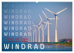 Cover Windrad - Fluch und Segen (Wandkalender 2026 DIN A2 quer), CALVENDO Monatskalender