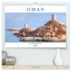 Cover Oman - Ein Land aus 1001 Nacht (hochwertiger Premium Wandkalender 2026 DIN A2 quer), Kunstdruck in Hochglanz
