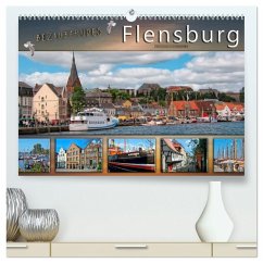 Bezauberndes Flensburg (hochwertiger Premium Wandkalender 2026 DIN A2 quer), Kunstdruck in Hochglanz