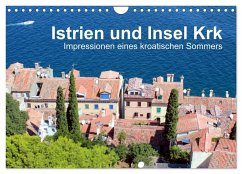 Cover Istrien und Insel Krk - Impressionen eines kroatischen Sommers (Wandkalender 2026 DIN A4 quer), CALVENDO Monatskalender