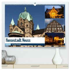 Hansestadt Neuss (hochwertiger Premium Wandkalender 2026 DIN A2 quer), Kunstdruck in Hochglanz