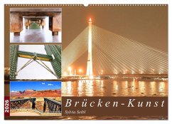 Cover Brücken - Kunst (Wandkalender 2026 DIN A2 quer), CALVENDO Monatskalender