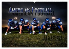 American Football - Athleten (Wandkalender 2026 DIN A2 quer), CALVENDO Monatskalender