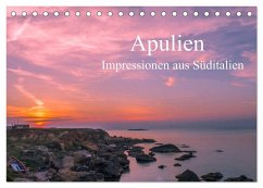 Apulien - Impressionen aus Süditalien (Tischkalender 2026 DIN A5 quer), CALVENDO Monatskalender