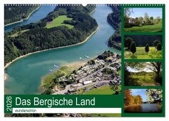 Das Bergische Land - wunderschön (Wandkalender 2026 DIN A2 quer), CALVENDO Monatskalender
