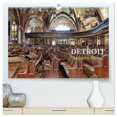 Detroit - Modern Ruins (hochwertiger Premium Wandkalender 2026 DIN A2 quer), Kunstdruck in Hochglanz Detroit - Modern Ruins (hochwertiger Premium Wandkalender 2026 DIN A2 quer), Kunstdruck in Hochglanz