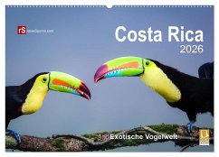 Cover Costa Rica 2026 Exotische Vogelwelt (Wandkalender 2026 DIN A2 quer), CALVENDO Monatskalender