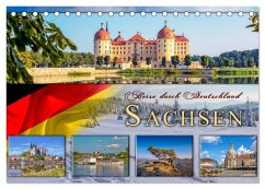 Reise durch Deutschland - Sachsen (Tischkalender 2026 DIN A5 quer), CALVENDO Monatskalender