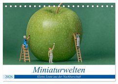 Miniaturwelten - Kleine Leute aus der Nachbarschaft (Tischkalender 2026 DIN A5 quer), CALVENDO Monatskalender Miniaturwelten - Kleine Leute aus der Nachbarschaft (Tischkalender 2026 DIN A5 quer), CALVENDO Monatskalender