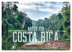 Natur pur, Costa Rica (Tischkalender 2026 DIN A5 quer), CALVENDO Monatskalender