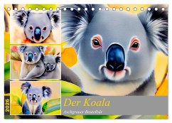 Cover Der Koala 2026. Aschgrauer Beutelbär (Tischkalender 2026 DIN A5 quer), CALVENDO Monatskalender