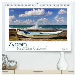 Zypern. Von Akamas bis Limassol (hochwertiger Premium Wandkalender 2026 DIN A2 quer), Kunstdruck in Hochglanz