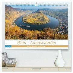 Cover Wein - Landschaften (hochwertiger Premium Wandkalender 2026 DIN A2 quer), Kunstdruck in Hochglanz