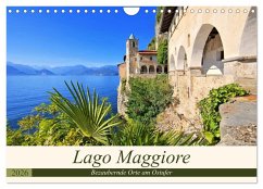 Lago Maggiore - Bezaubernde Orte am Ostufer (Wandkalender 2026 DIN A4 quer), CALVENDO Monatskalender