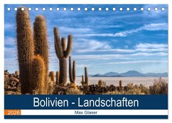 Bolivien - Einzigartige Landschaft (Tischkalender 2026 DIN A5 quer), CALVENDO Monatskalender