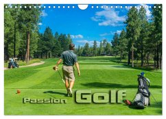 Passion Golf (Wandkalender 2026 DIN A4 quer), CALVENDO Monatskalender