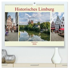 Historisches Limburg (hochwertiger Premium Wandkalender 2026 DIN A2 quer), Kunstdruck in Hochglanz Historisches Limburg (hochwertiger Premium Wandkalender 2026 DIN A2 quer), Kunstdruck in Hochglanz