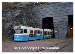 Die Göteborger Straßenbahn (Wandkalender 2026 DIN A2 quer), CALVENDO Monatskalender