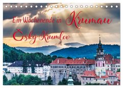 Ein Wochenende in Krumau (Tischkalender 2026 DIN A5 quer), CALVENDO Monatskalender