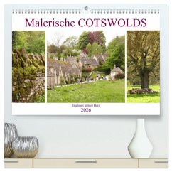Malerische Cotswolds (hochwertiger Premium Wandkalender 2026 DIN A2 quer), Kunstdruck in Hochglanz