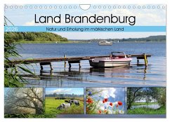 Cover Land Brandenburg - Natur und Erholung im märkischen Land (Wandkalender 2026 DIN A4 quer), CALVENDO Monatskalender