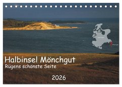 Cover Halbinsel Mönchgut - Rügens schönste Seite (Tischkalender 2026 DIN A5 quer), CALVENDO Monatskalender
