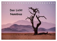 Cover Das Licht Namibias (Tischkalender 2026 DIN A5 quer), CALVENDO Monatskalender