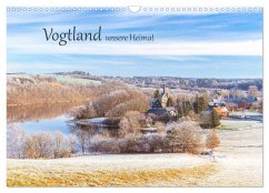 Cover Vogtland - unsere Heimat (Wandkalender 2026 DIN A3 quer), CALVENDO Monatskalender