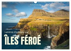 Lumières d'automne aux îles Féroé (Calendrier mural 2026 DIN A3 vertical), CALVENDO calendrier mensuel