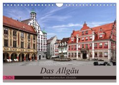 Das Allgäu - Seine malerischen Altstädte (Wandkalender 2026 DIN A4 quer), CALVENDO Monatskalender Das Allgäu - Seine malerischen Altstädte (Wandkalender 2026 DIN A4 quer), CALVENDO Monatskalender