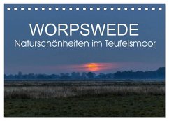 Cover Worpswede - Naturschönheiten im Teufelsmoor (Tischkalender 2026 DIN A5 quer), CALVENDO Monatskalender