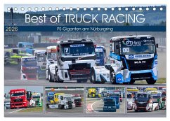 Cover Best of TRUCK RACING (Tischkalender 2026 DIN A5 quer), CALVENDO Monatskalender