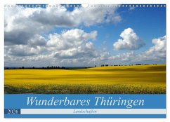 Cover Wunderbares Thüringen - Landschaften (Wandkalender 2026 DIN A3 quer), CALVENDO Monatskalender