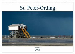 St. Peter-Ording - Natur pur (Wandkalender 2026 DIN A2 quer), CALVENDO Monatskalender St. Peter-Ording - Natur pur (Wandkalender 2026 DIN A2 quer), CALVENDO Monatskalender