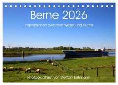 Cover Berne 2026. Impressionen zwischen Weser und Hunte (Tischkalender 2026 DIN A5 quer), CALVENDO Monatskalender